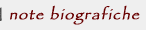 note biografiche